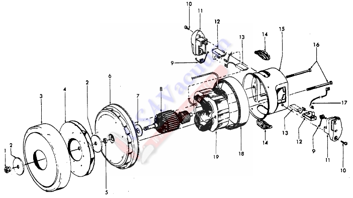 Hoover S3655 WindTunnel Ultra Canister Parts List & Schematic