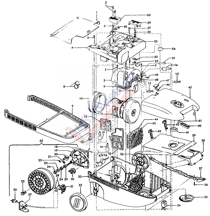 Hoover Windtunnel Parts Diagram - Atkinsjewelry