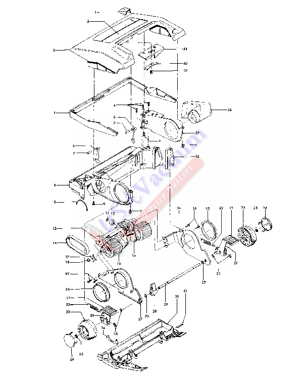 Hoover U3309 - Concept Two Upright Vacuum