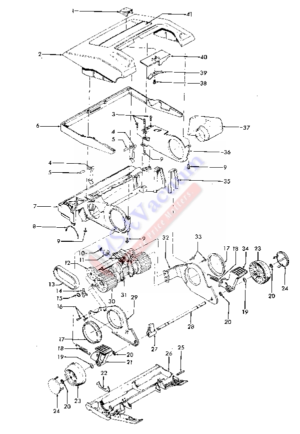 Hoover U3339 - Upright Vacuum