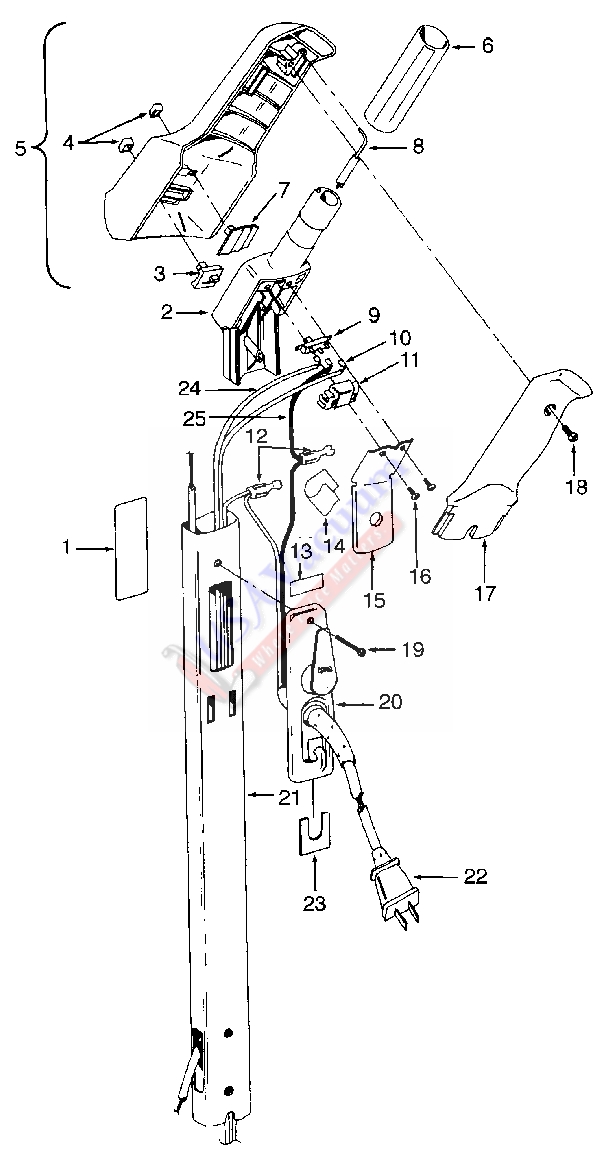 Hoover U3341 - Concept Upright Vacuum