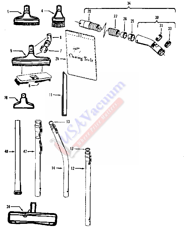 Hoover U4313 - Commercial Upright Vacuum