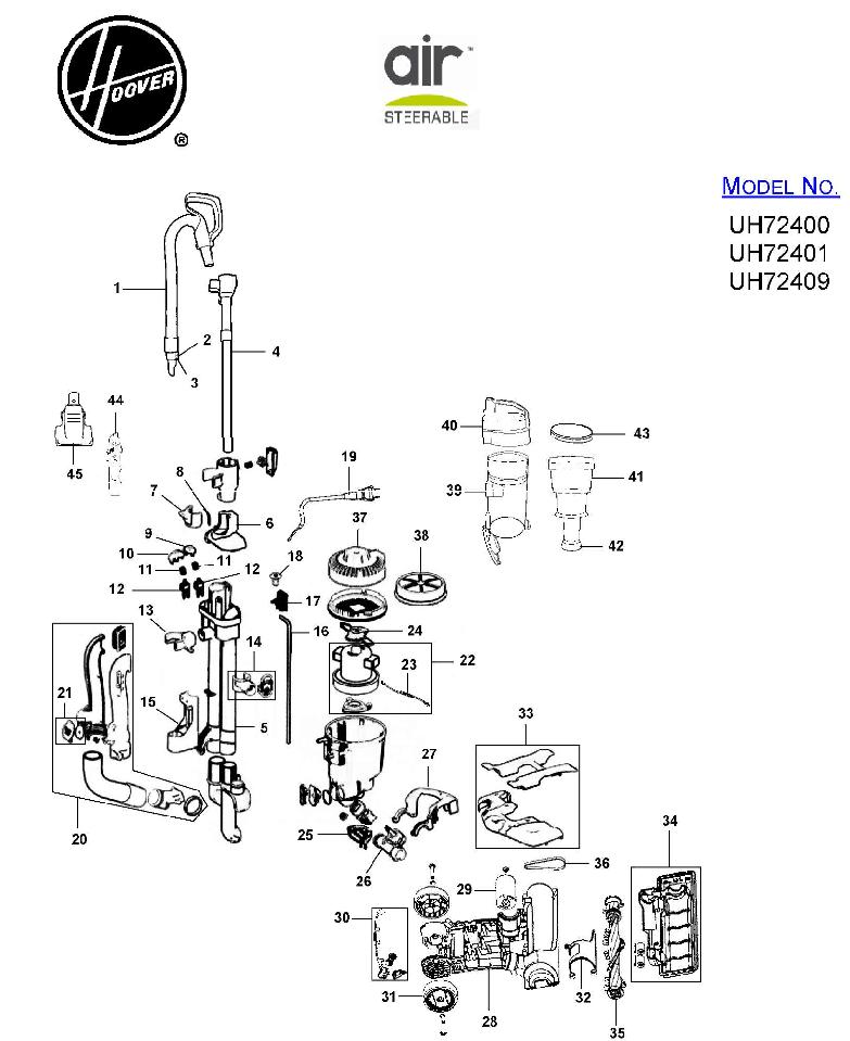 Details about   New Genuine Dirt Cup Assembly for Hoover UH72400 UH72401 Vacuum 440004067 