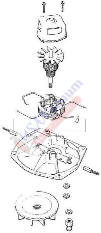 Sanitaire SC678 Commercial Upright Vacuum Cleaner Parts List & Schematic