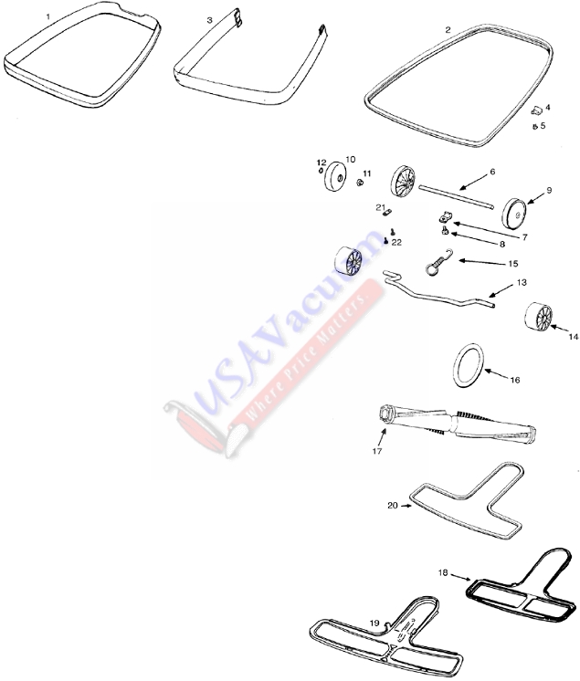 Sanitaire SC688 CRI Approved Upright Vacuum Cleaner Parts List & Schematic Sanitaire SC688 CRI Approved Upright Vacuum Cleaner Parts List & Schematic