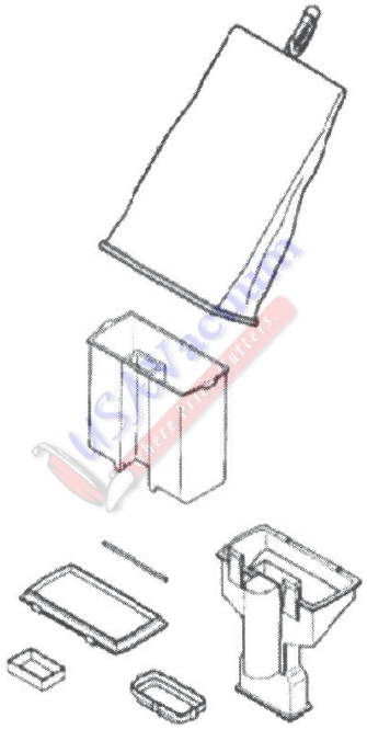 Sanitaire SC883 Commercial Contractor Upright Vacuum Cleaner Parts List & Schematic