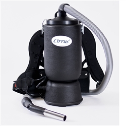 "Dust Care / Cirrus" Super 120 Commercial Backpack Vacuum 120-1200 (1-1/4" Hose) 14-4220-01