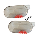 Bissell End Cap with Edge Brushes W/Screw 2pk 203-6685