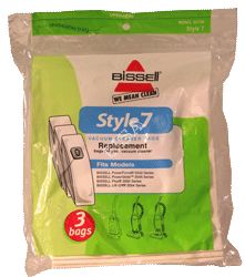 Bissell Paper Bag Style "7" Enviro Fresh 3 pack  30861