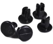 EUREKA SNAP PIN FOR PLASTIC HANDLES-1400 SERIES,BLACK 5 PACK | 53080-4