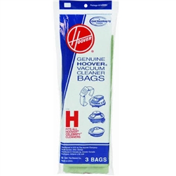 Hoover "H" Standard Bags Pkg of 3 | 4010009H