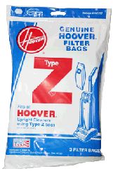 Hoover "Z" Standard Bags Pkg of 3 | 4010075Z