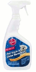 Hoover Shampoo Pet Stain And Odor Remover 32 Ounce Sold Each