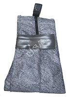 Kirby Cloth Bag  W/Latch Gray W/Long Zipper G4 | 190094