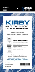 Kirby Micron Magic HEPA  Vacuum Bags G6/UG 3 pack 197201S