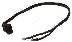 Rainbow Receptacle Female 16" Assembly Brown With 2 Prong D3 017-1582