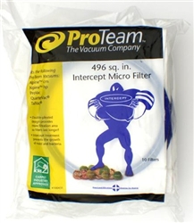 Proteam / ProVac Micro Filter Paper Bag 6QT 10pk 100431