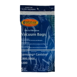 Samsung Canister Replacement Vacuum Bags 5 Pack | 212
