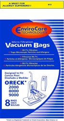 Oreck Upright Replacement Paper Bags 8 Pack | OR-1435  813