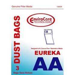 Eureka Bag Paper Style AA 3pk Micro Repl Env