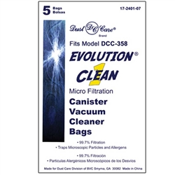Dust Care Bag Paper Evolution 5 pack 17-2401-07