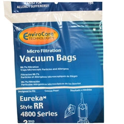 Eureka Replacement Style "RR" Micro Filtration Paper Bag 3pk Envirocare | 164