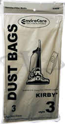 Kirby Generic Paper Bag Style 3 Heritage & Legand 3pk 838SW
