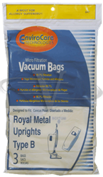 Royal Bag Paper Type B Micro Filter 3 Pack Envirocare