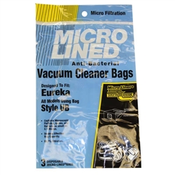 Eureka Paper Bag Style UB Micro Lined 3 pack DVC ER-1495