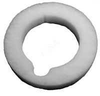 FilterQueen Filter Bat Silencing White Replacement | 30-2309-01