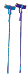 Casabella Artist Collection Microfiber Squeeze Mop Assorted  Blue, Purple