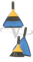 Casabella Dustpan Set Medium Blue and Yellow