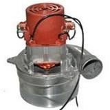 4913732 Domel Model 491.3.732 2-stage 120 volt 5.7 inch tangential bypass vacuum motor.