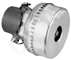 4923304 Domel Model 492.3.304 2-stage 120 volt 5.7 inch peripheral discharge bypass vacuum motor.