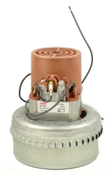 4923581 Domel Model 492.3.581 2-stage 120 volt 5.7 inch peripheral discharge bypass vacuum motor.