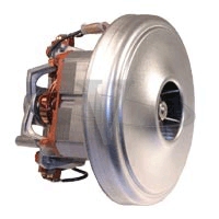 4963447 Domel Model 496.3.447 1-stage 120 volt 5.7 inch Thru Flow vacuum motor.
