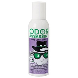 Odor Assassin - Crisp Cotton Scent Non-Aerosol 6 fluid oz  3115038001