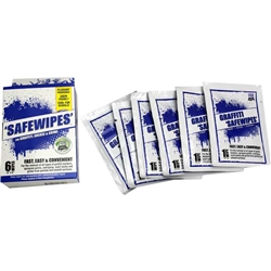 Safewhipes' Graffiti,Grease & Grime Remover 6 Pack | WB0066